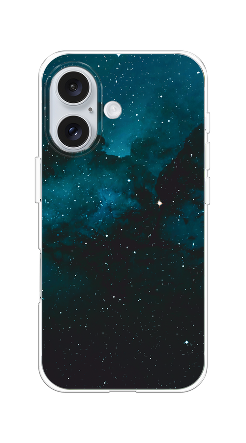 

Чехол на Apple iPhone 16 "Синий космос", 16050-1
