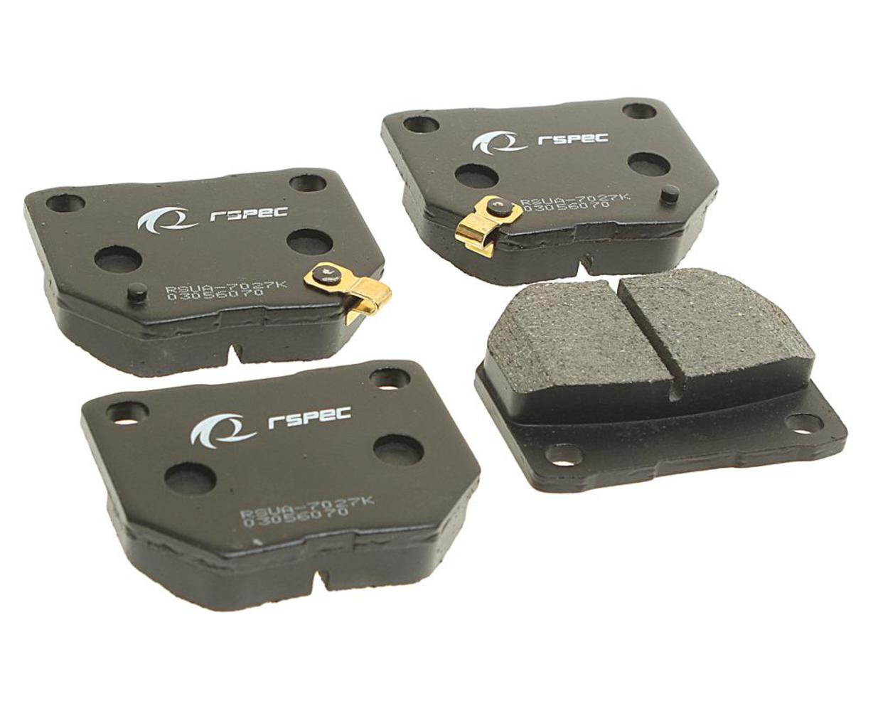 

Колодки тормозные SUBARU Impeza (WRX) (98-07) задние (4шт.) RSPEC RSUA-7027K