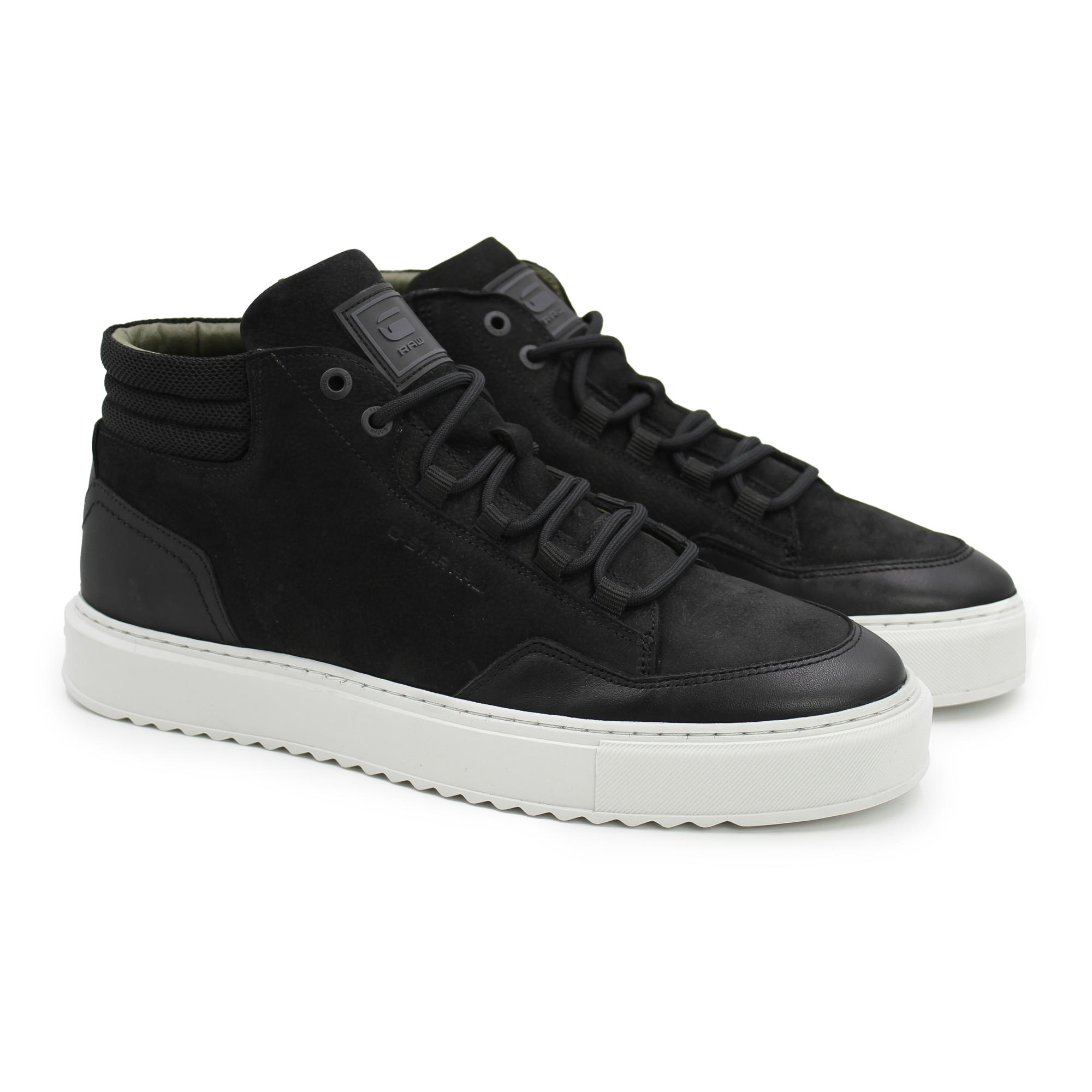 

Кеды мужские G-Star Raw RESISTOR MID BSC M черные 45 EU, Черный, RESISTOR MID BSC M