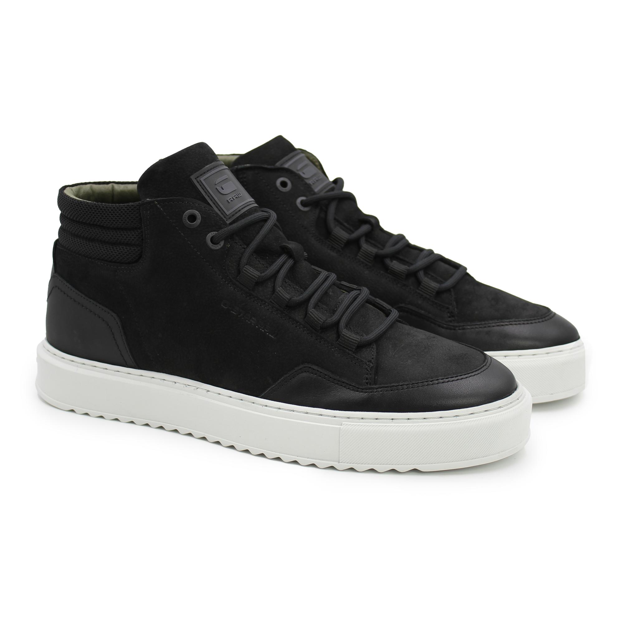 фото Кеды мужские g-star raw resistor mid bsc m черные 41 eu