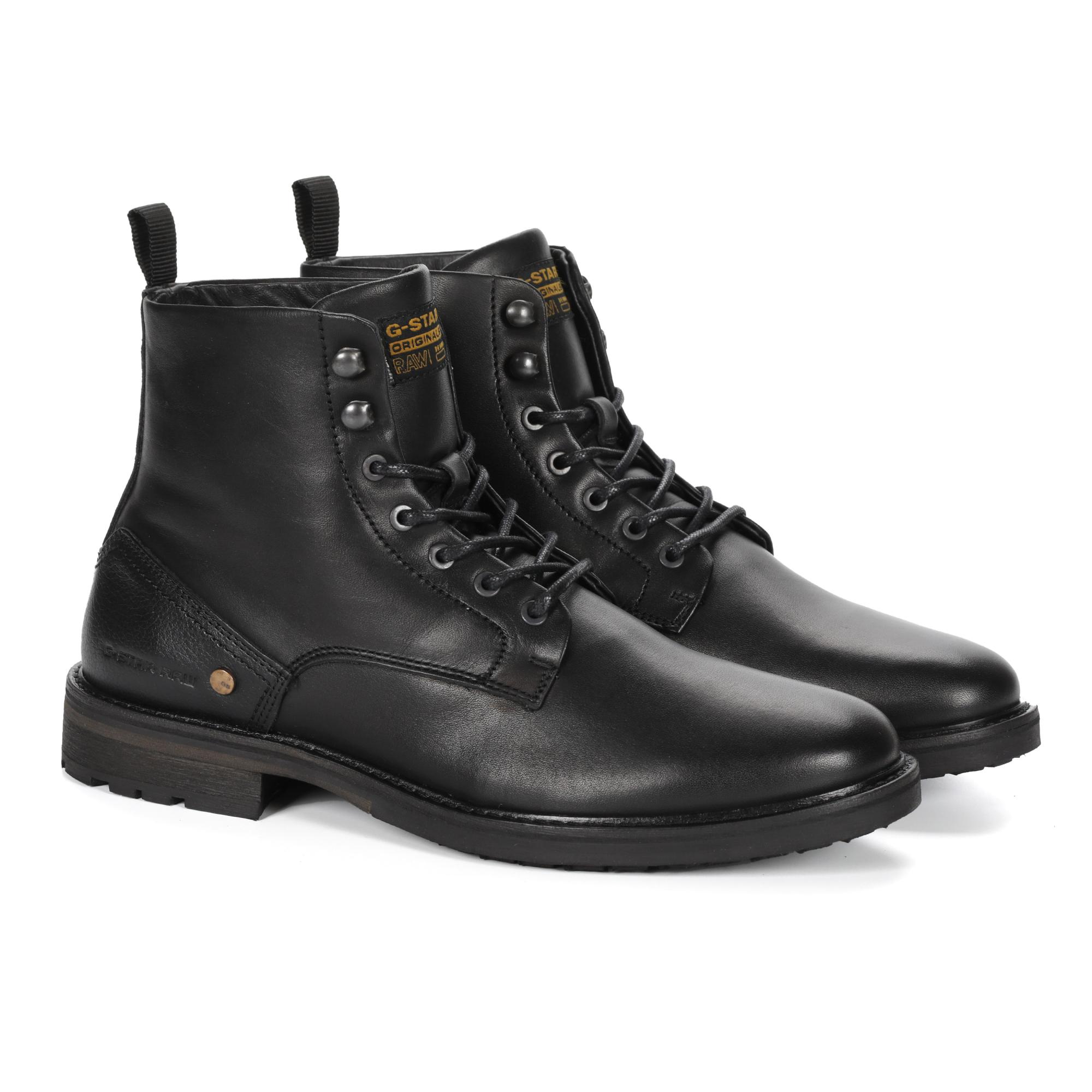 

Ботинки мужские G-Star Raw VACUM II HGH LEA M черные 42 EU, Черный, VACUM II HGH LEA M
