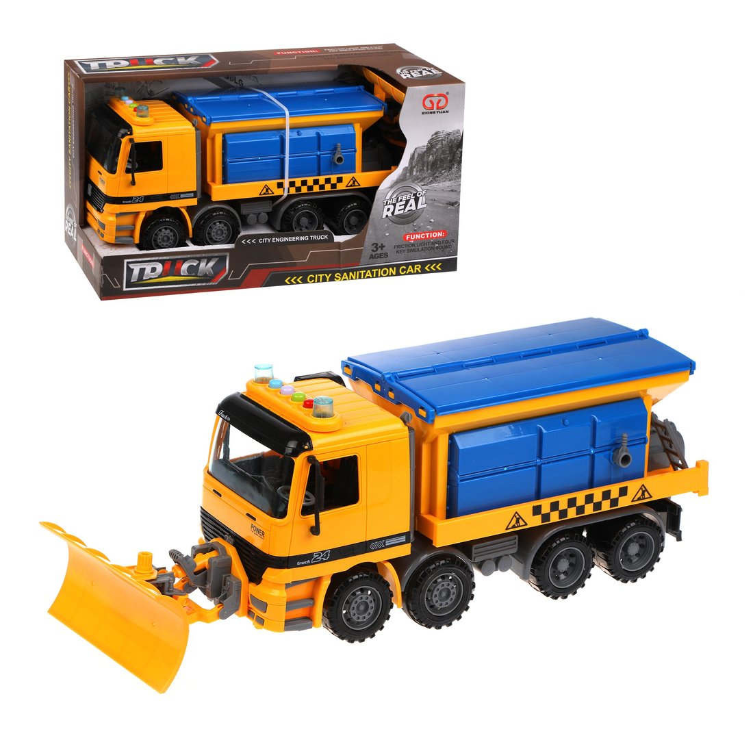 

Игрушечная машинка Наша Игрушка свет, звук 899-3D, 899-3D