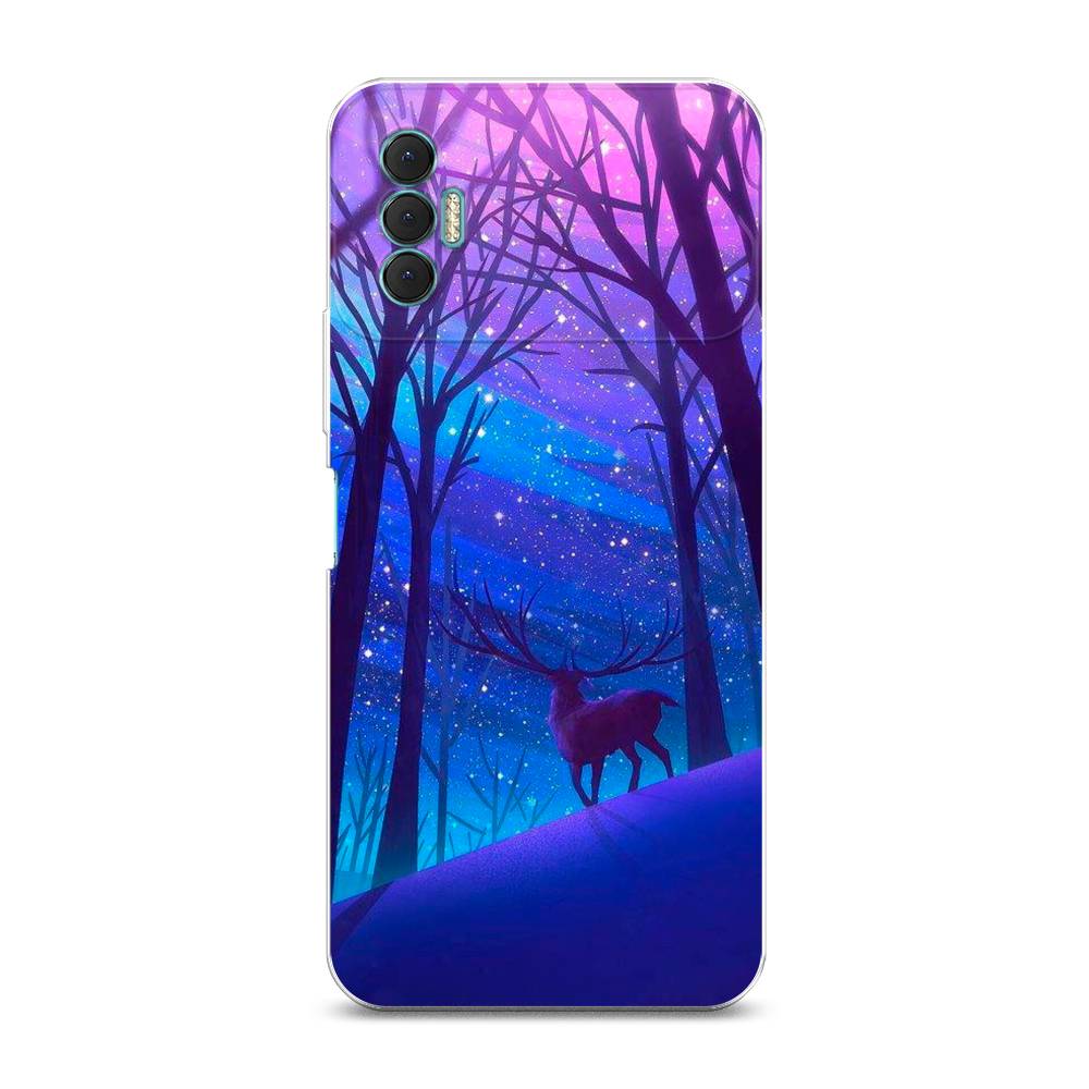 

Чехол Awog на Tecno Spark 8P "Северный олень", Разноцветный, 301450-2