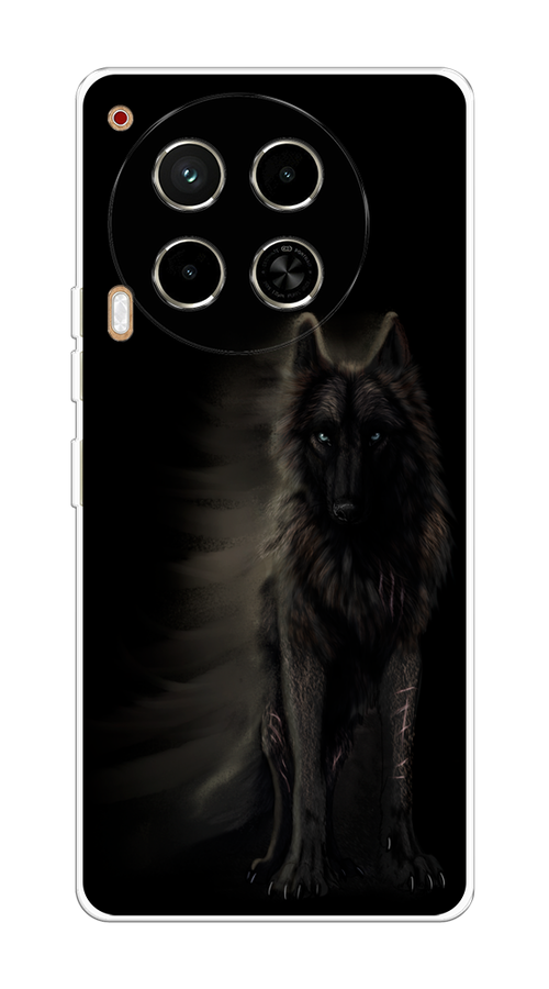

Чехол на Tecno Camon 30 4G "Туманный волк", Черный, 305650-1