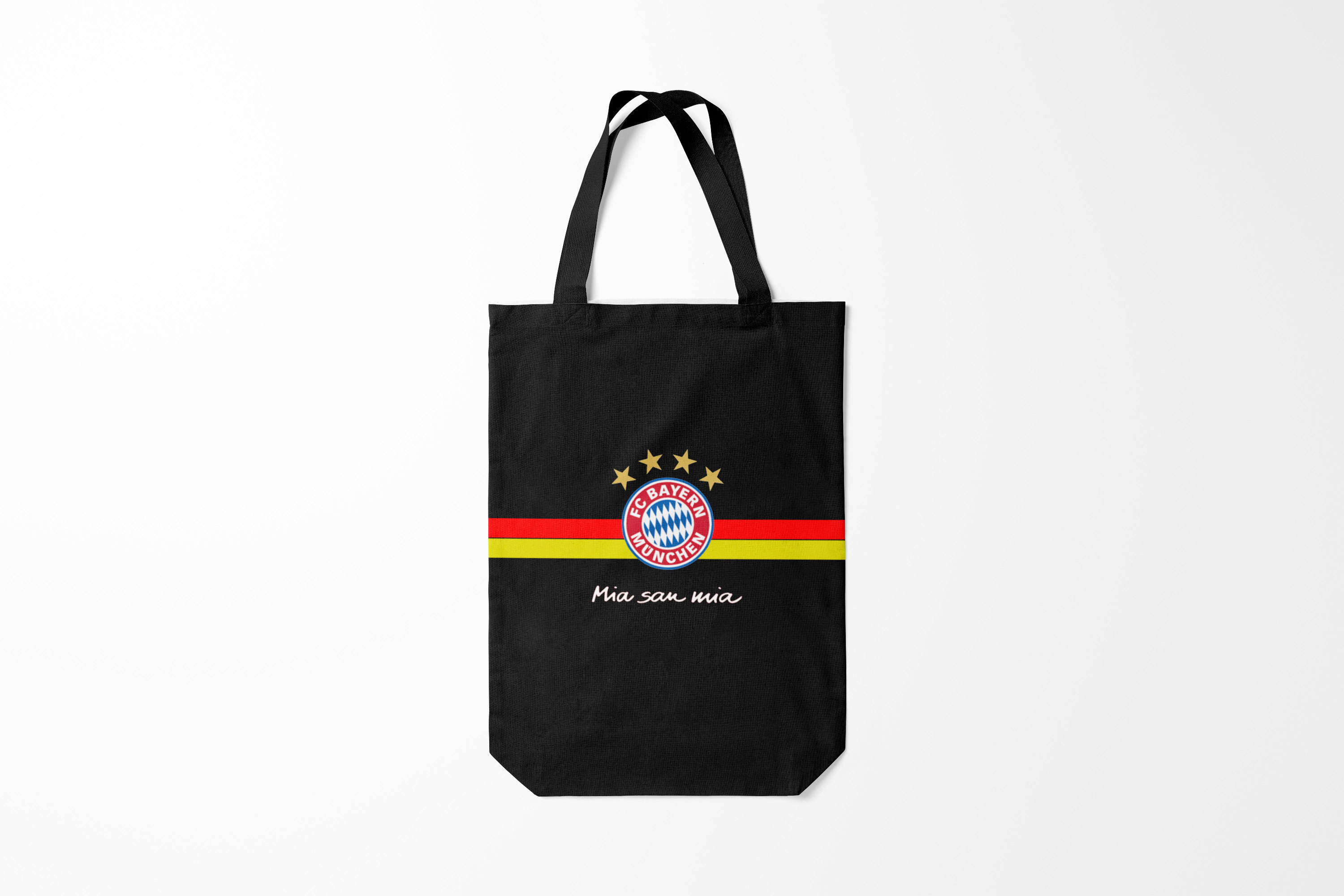 

Сумка шoппер унисекс Burnettie Bayern Munchen Бавария, черный, Bayern Munchen Бавария