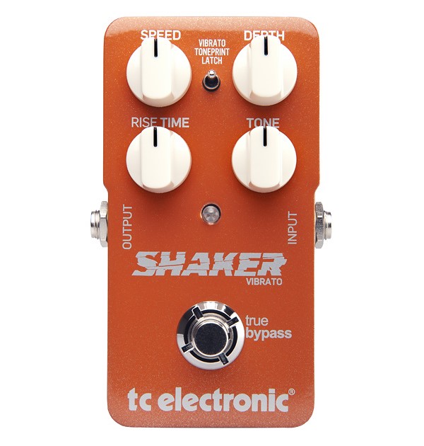 фото Tc electronic shaker vibrato toneprint гитарная педаль эффекта вибрато