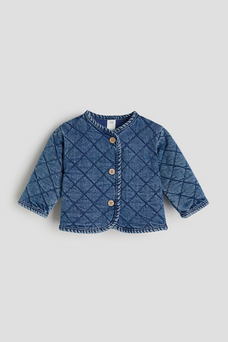 

Куртка детская H&M 1208797, Джинсовый синий, 104, Голубой, 1208797