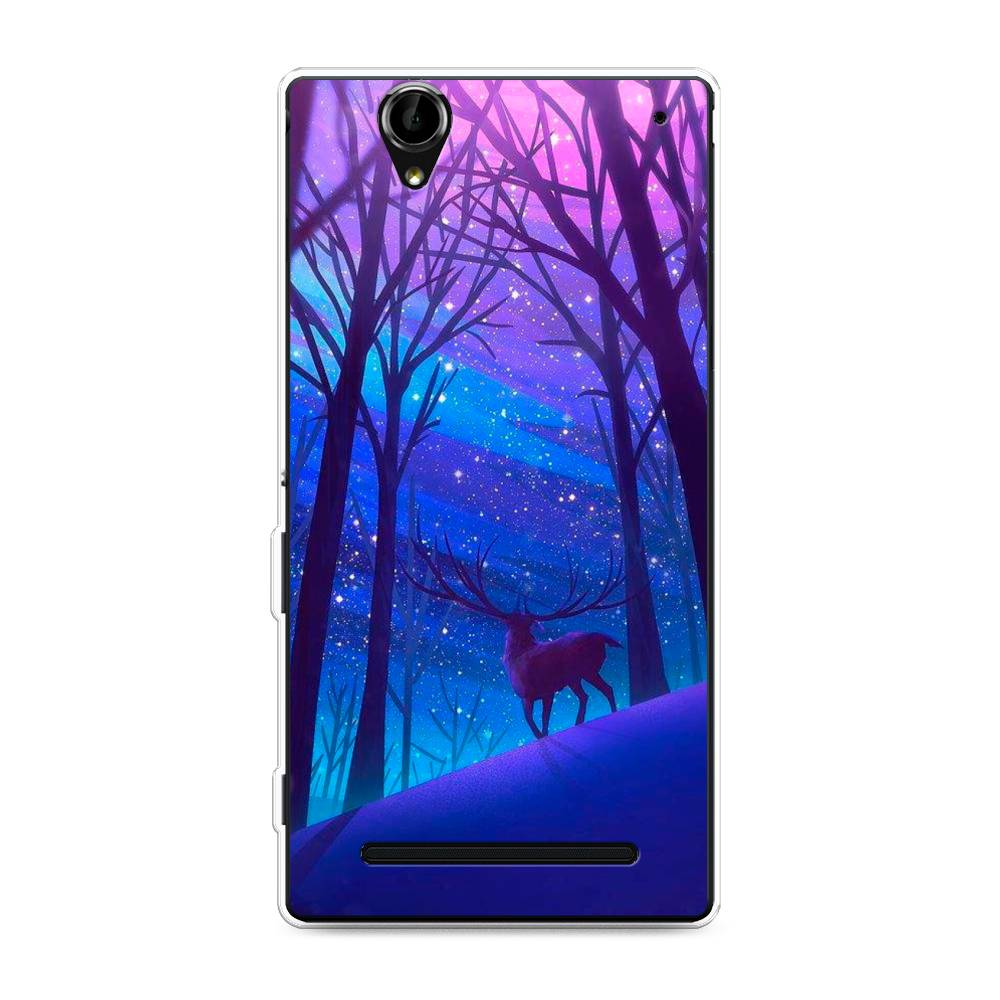 

Чехол Awog на Sony Xperia T2 Ultra "Северный олень", Разноцветный, 50950-2