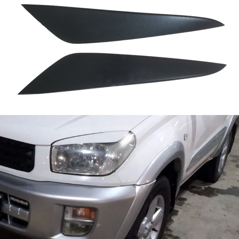 Реснички на фары Forma'T для Toyota Rav4 ACA20 рестайлинг 2003-2005 г.в.