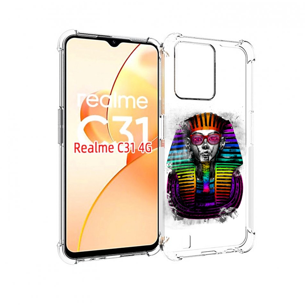 

Чехол MyPads модная богиня для OPPO Realme C31, Прозрачный, Tocco