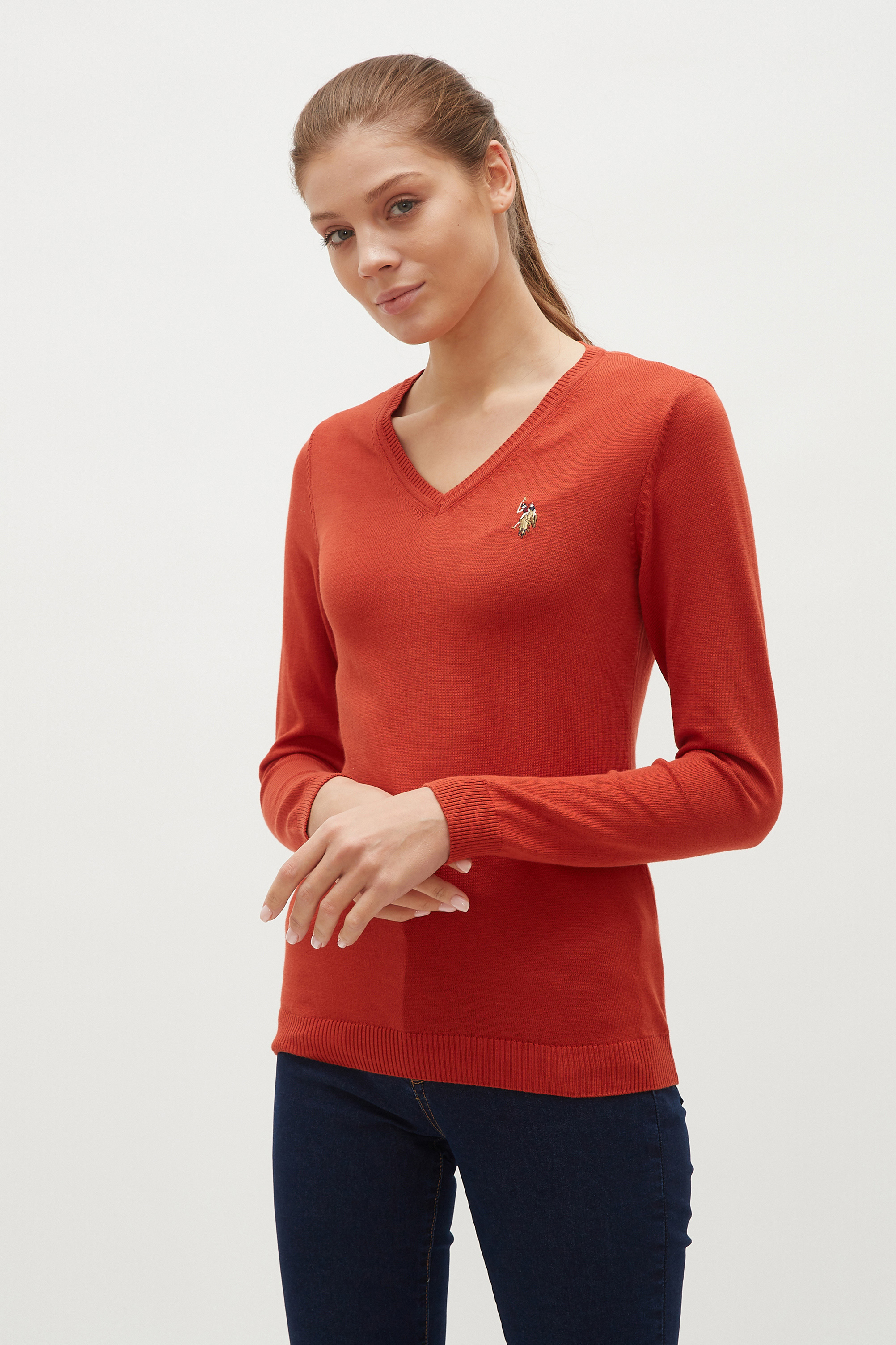 

Пуловер женский U.S. POLO Assn. G082SZ0TK0TD02-BSK21 оранжевый XS, G082SZ0TK0TD02-BSK21