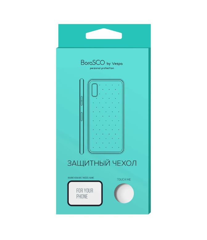 

Силиконовый чехол BoraSCO для Huawei Y6 2018, Прозрачный