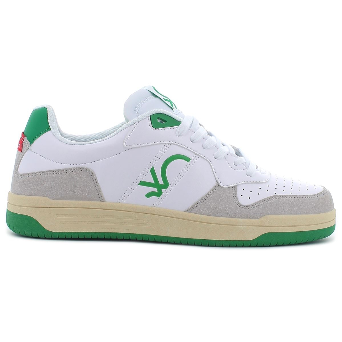 

Кеды мужские United Colors of Benetton BTM314300 белые 43 EU, Белый, Hyde