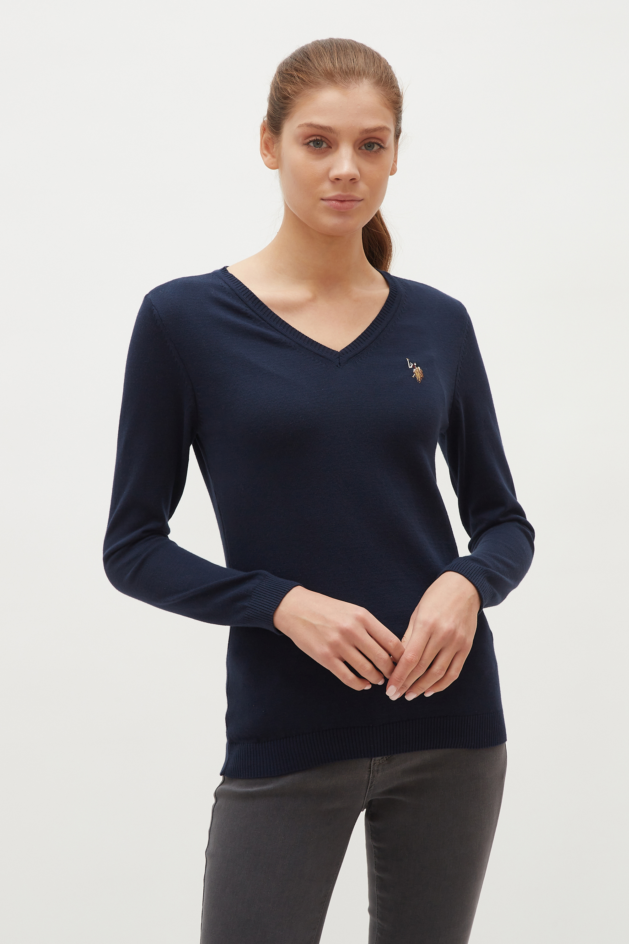 

Пуловер женский U.S. POLO Assn. G082SZ0TK0TD02-BSK21 синий M, G082SZ0TK0TD02-BSK21