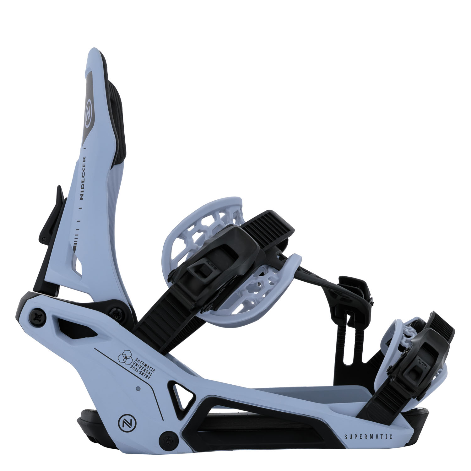 

Крепления Для Сноуборда Nidecker Supermatic Cannonblue (Us:) 2025, Голубой, Supermatic