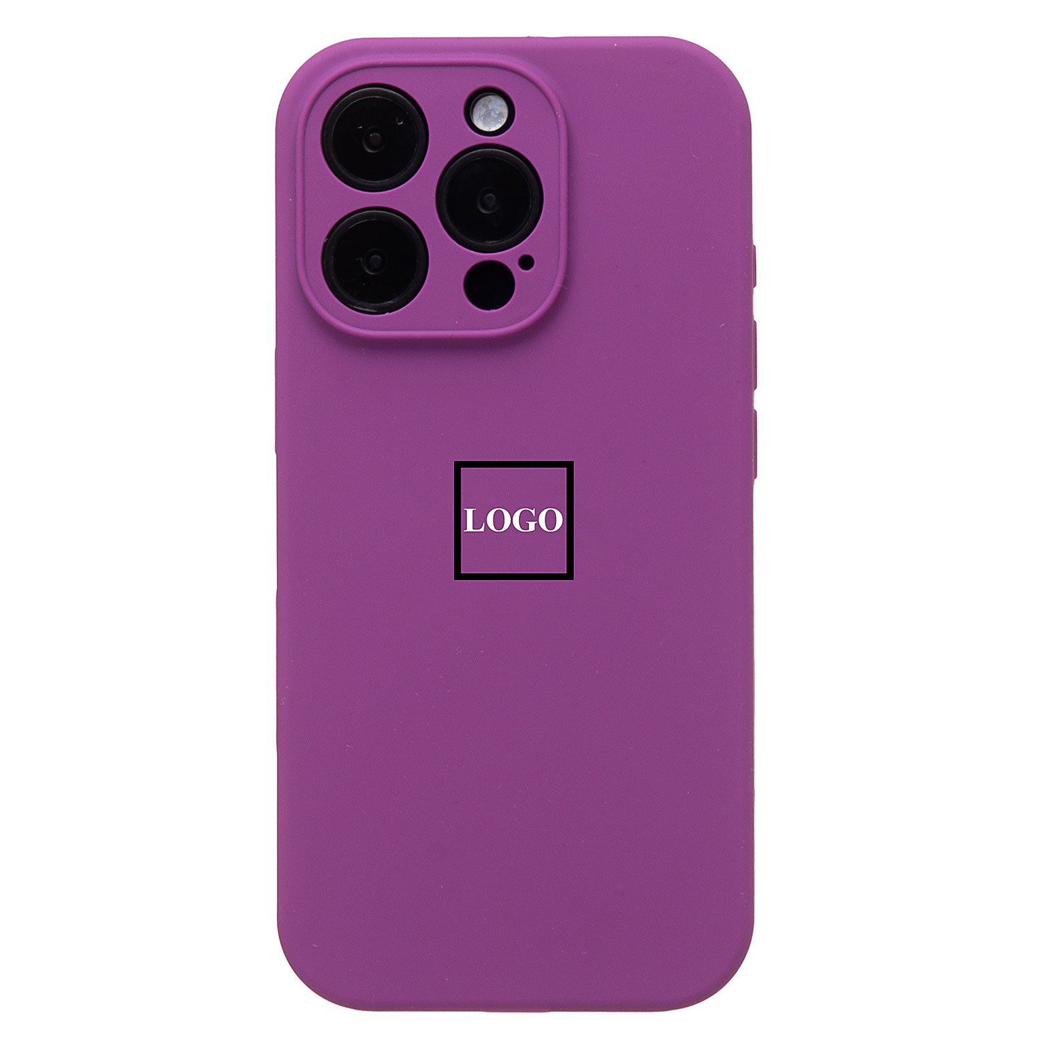 

Чехол для iPhone 16 Pro силиконовый Soft Touch <фиолетовый> (премиум)