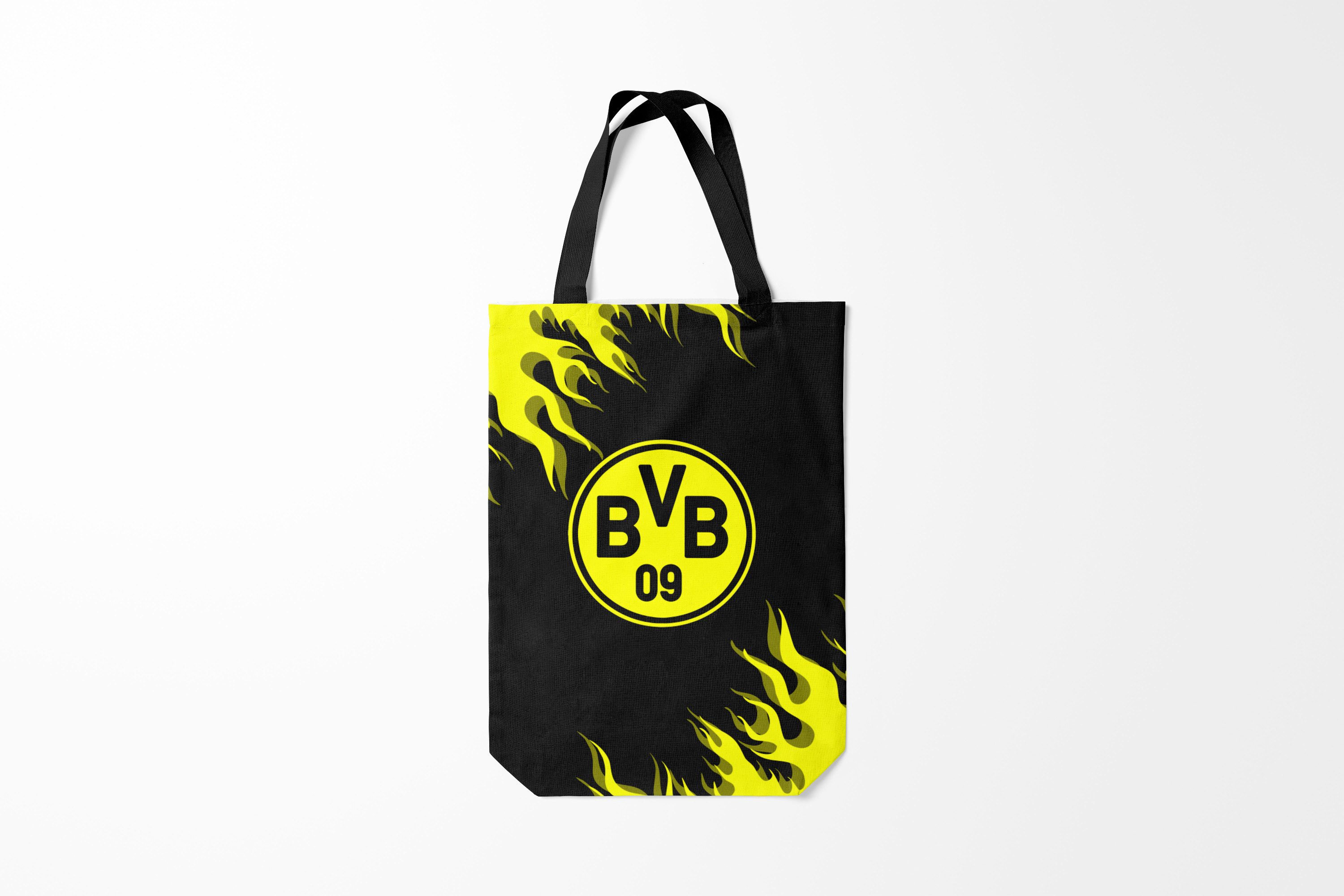 

Сумка шoппер унисекс Burnettie Borussia BORUSSIA., черный, Borussia BORUSSIA.