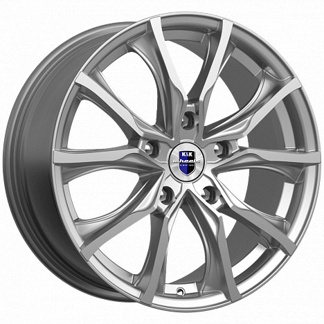 

K&K Твист (Кс697-29) 7,5х17 5х114.3 Ет50 D67.1 Дарк Платинум K&K арт. 76168, Твист (КС697)