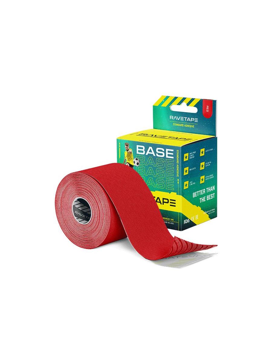 

Кинезиотейп Ravetape Base 5x5 Red (Б/Р) 2024, Красный, Base 5x5