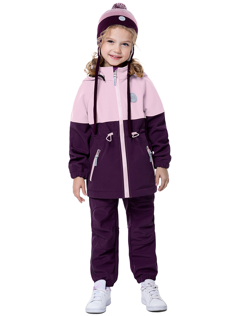

Ветровка детская NIKASTYLE 4л8424, пудра, вишня, 98, Розовый, 4л8424
