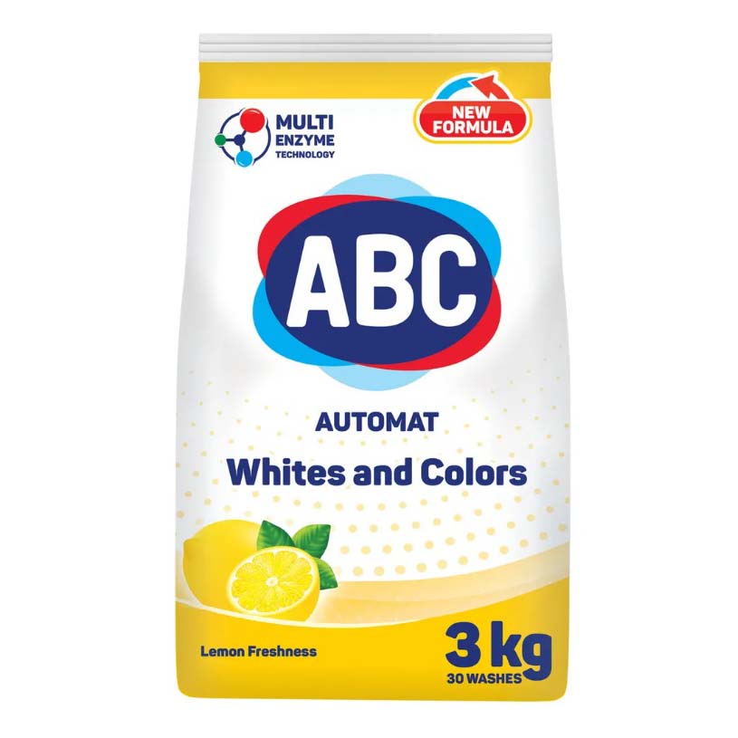 

Порошок ABC Автомат, Лимон, 3 кг