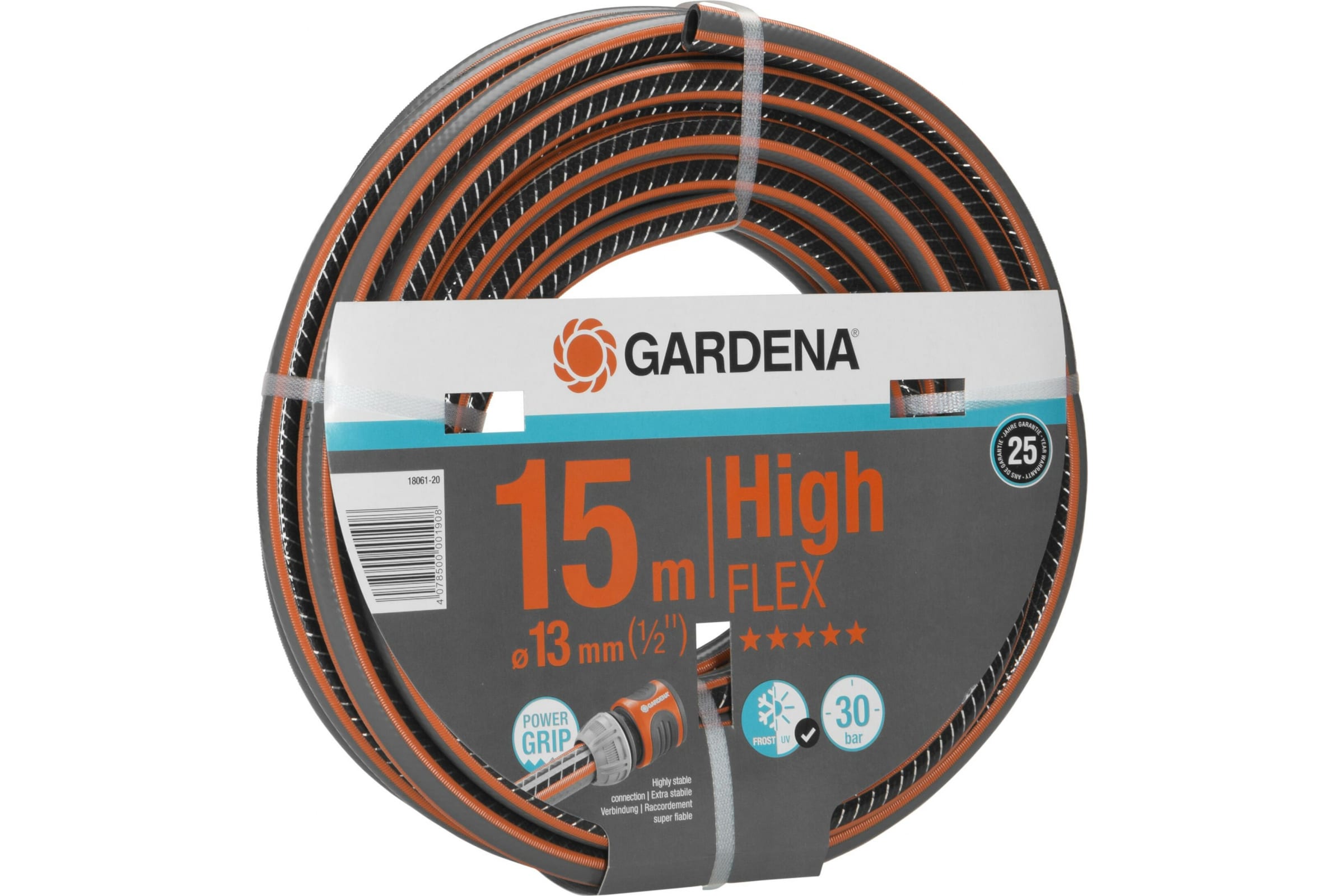 фото Gardena шланг gardena highflex 1/2" 15м поливочный (18061-20.000.00)