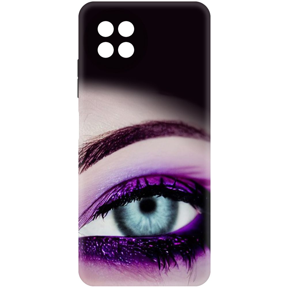 

Чехол-накладка Krutoff Soft Case Взгляд для ITEL S23 черный