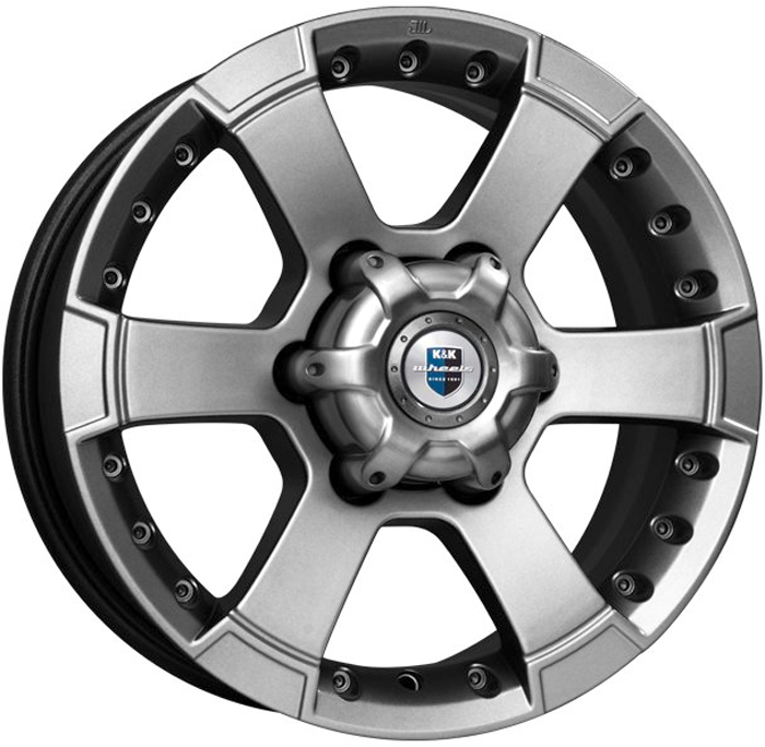 

K&K М56 Дарк Платинум 7*16/6*139,7 D67,1 Ет38 (Kc593) K&K арт. r72675