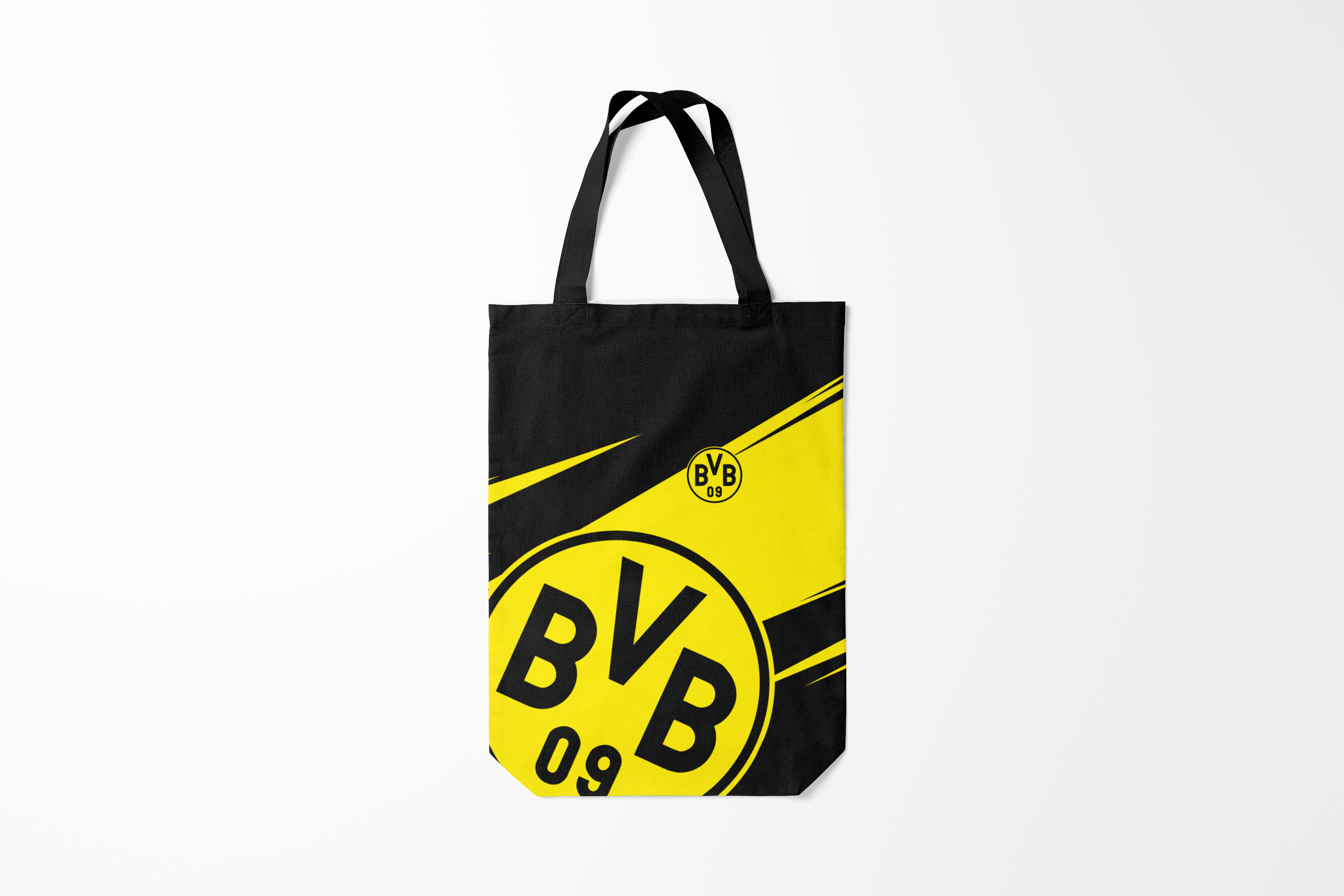 

Сумка шoппер унисекс Burnettie Borussia BVB 09 LOGO, черный, Borussia BVB 09 LOGO