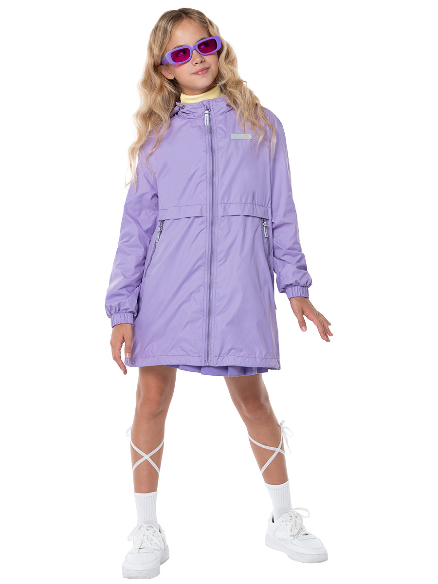

Ветровка детскаяNIKASTYLE 4л4824, фиолетовый, 128, 4л4824