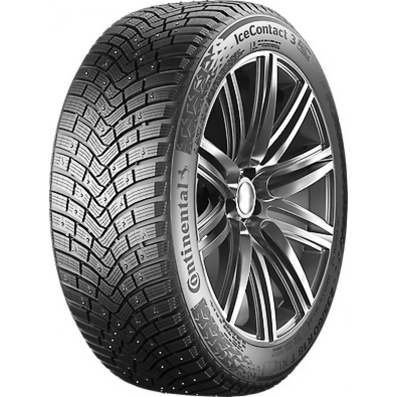 фото Шины continental icecontact 3 ta 245/50 r18 104 t шип