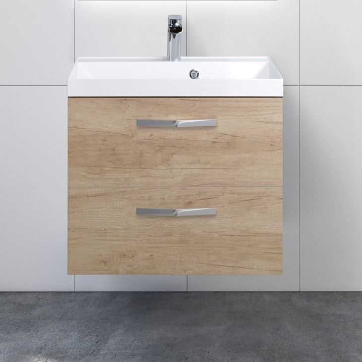 

Тумба с раковиной BelBagno Aurora 60 rovere nebrasca nature