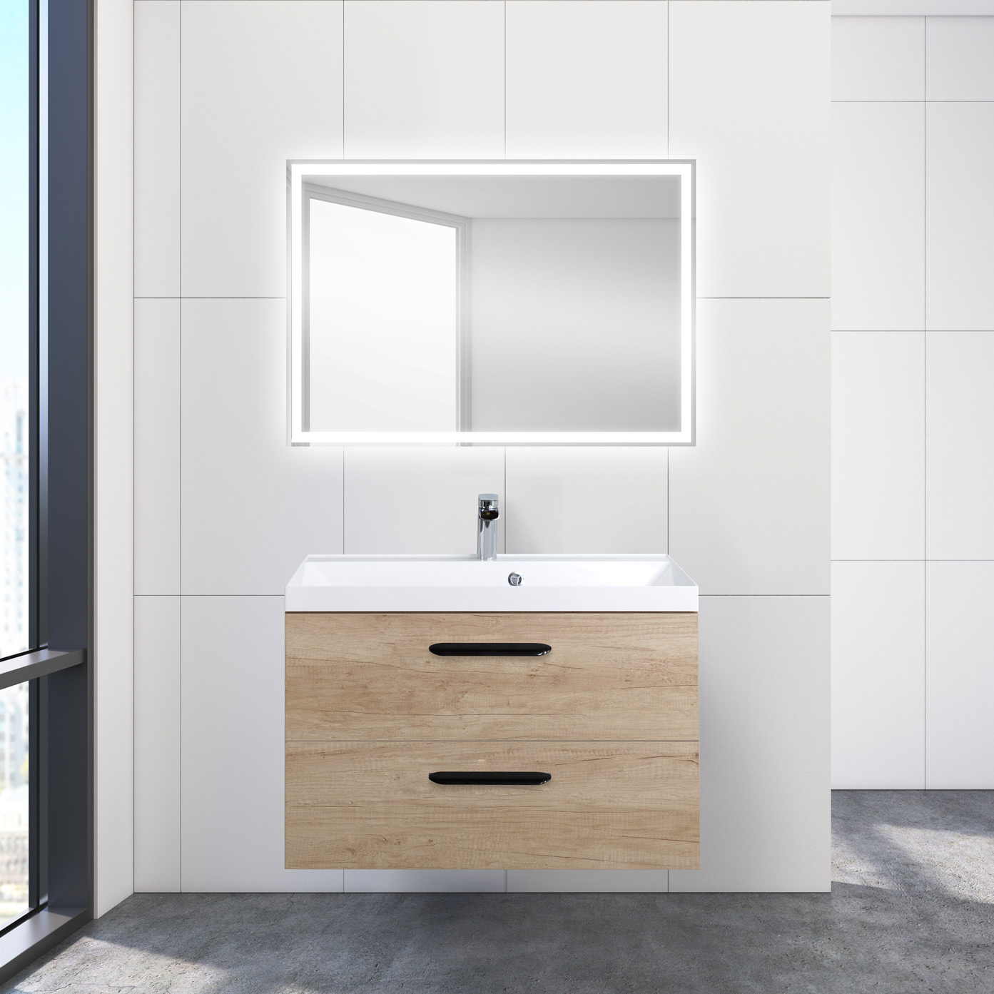 

BelBagno Мебель для ванной BelBagno Aurora 80 rovere nebrasca nature