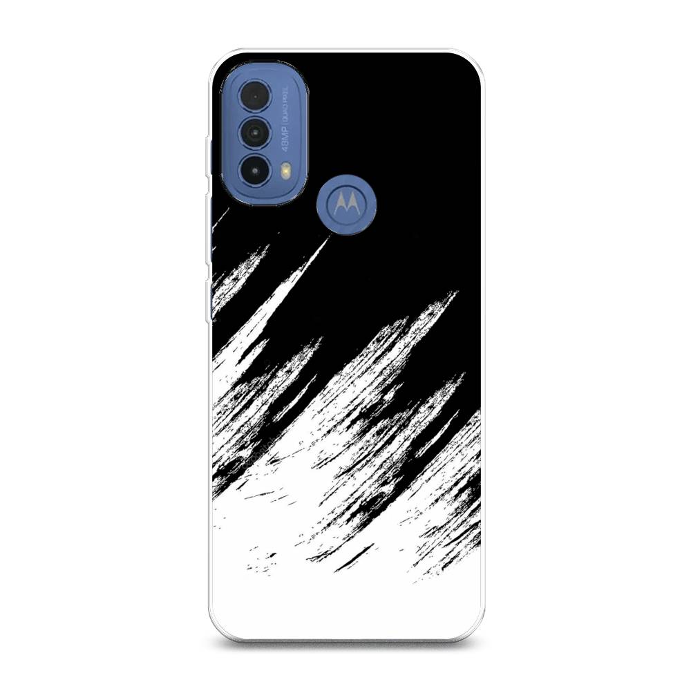 

Чехол Awog на Lenovo K14 Plus/Motorola Moto E20/E30/E40 "Черно белые брызги", Разноцветный, 243550-3