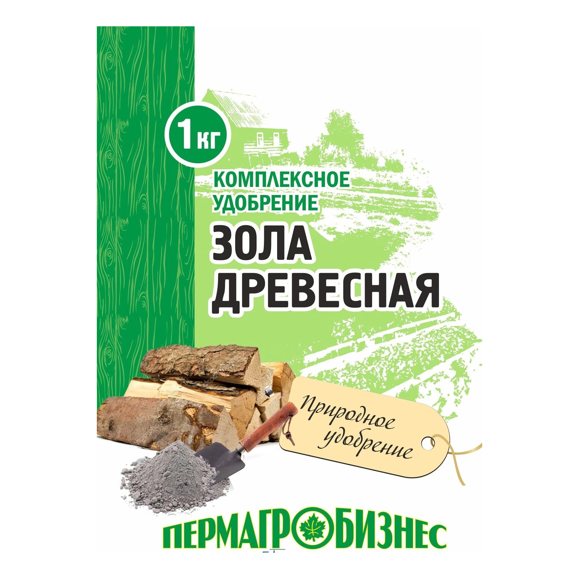 

Зола древесная Пермагробизнес 1 кг