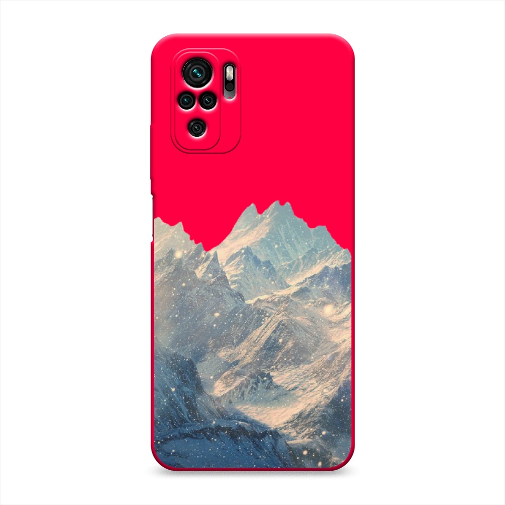 

Чехол Awog на Xiaomi Redmi Note 10/ Redmi Note 10S/ Poco M5s "Горы арт 2", Серый, 316253-1