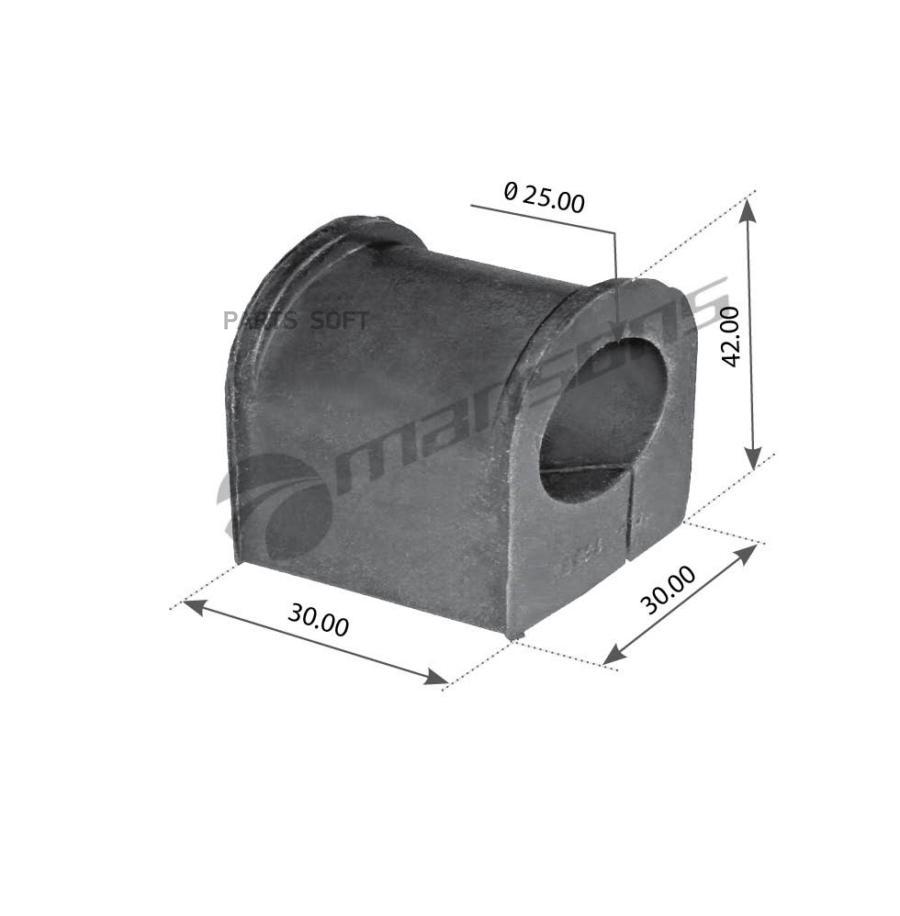 Втулка Сайлентблок Переднего Стабилизатора 1Шт Mansons 700169