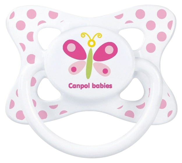 

Пустышка симметричная силиконовая Canpol Babies Summertime Бабочка