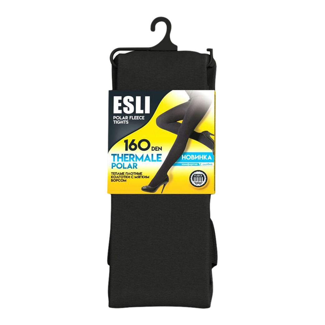 

Колготки женские Esli черные 3