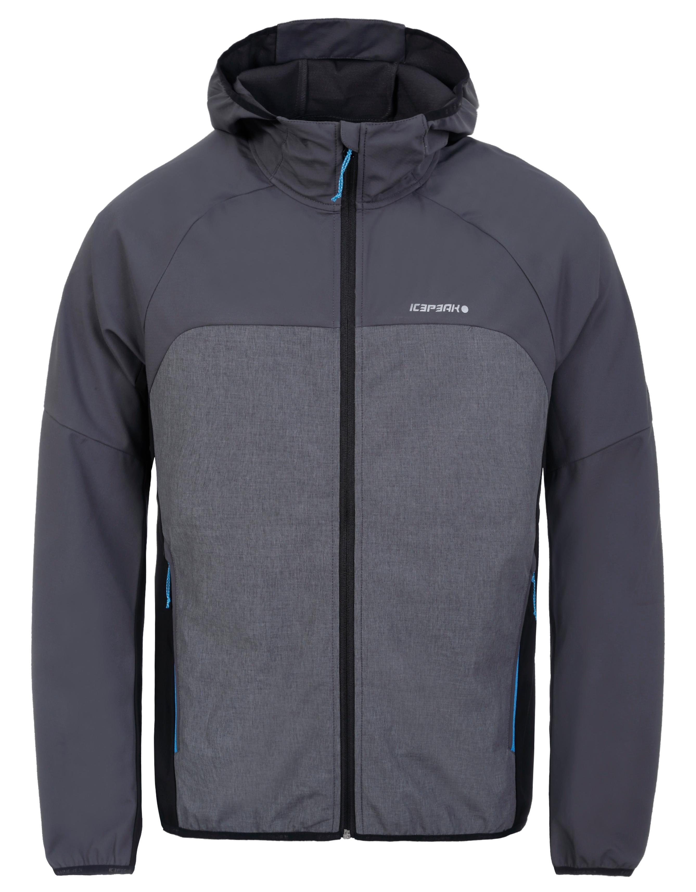 

Спортивная ветровка мужская IcePeak 57817_270 серая 48 EU, 57817_270