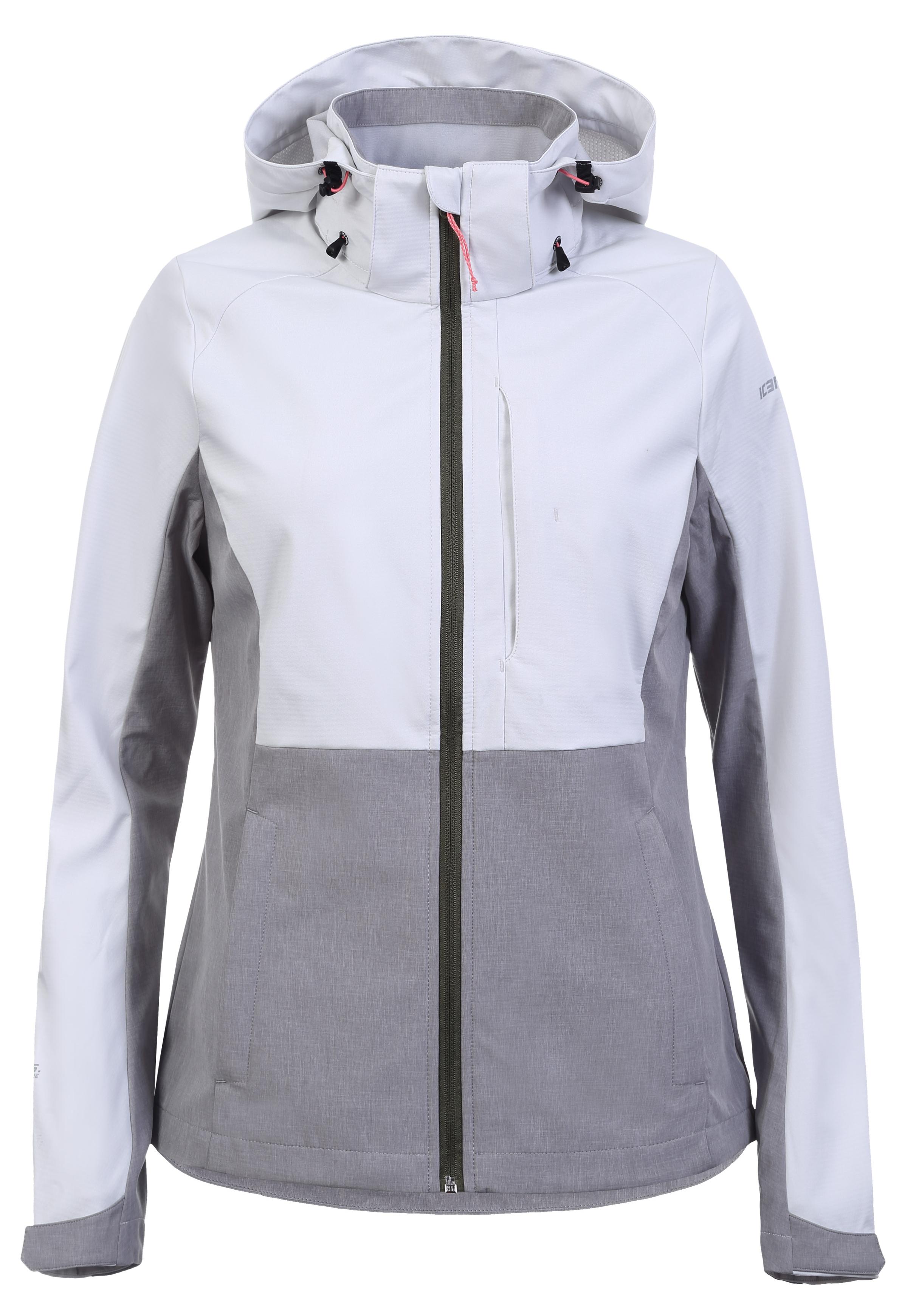 

Спортивная ветровка женская IcePeak 54912_010 серая 40 EU, 54912_010