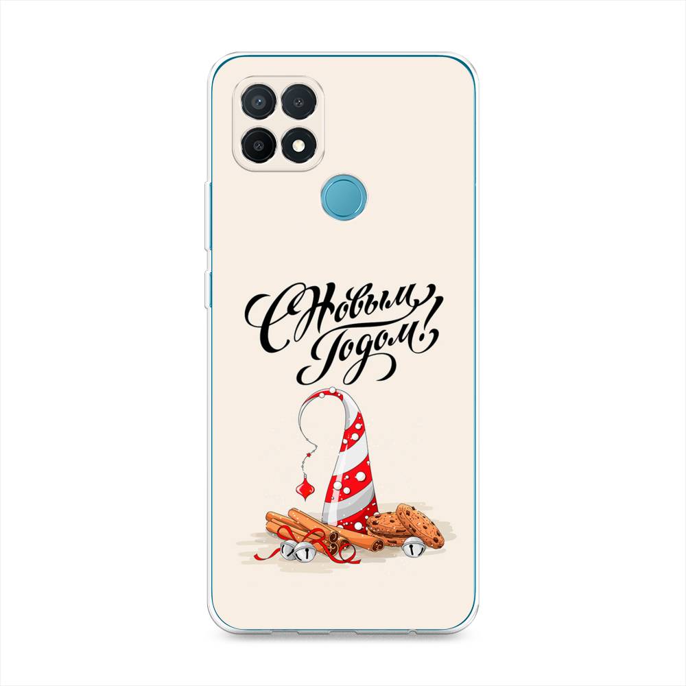 

Чехол для Oppo A15/A15s "Подарки на Новый Год", Бежевый;красный;черный, 254750-5