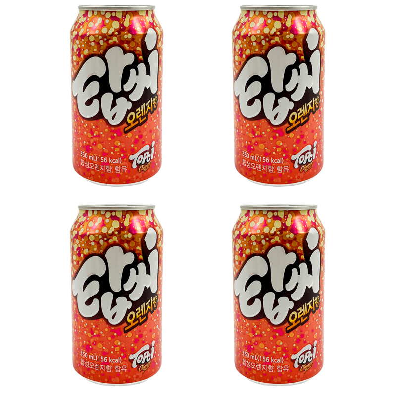 

Напиток газированный Topci со вкусом апельсина, 4 шт. по 350 мл