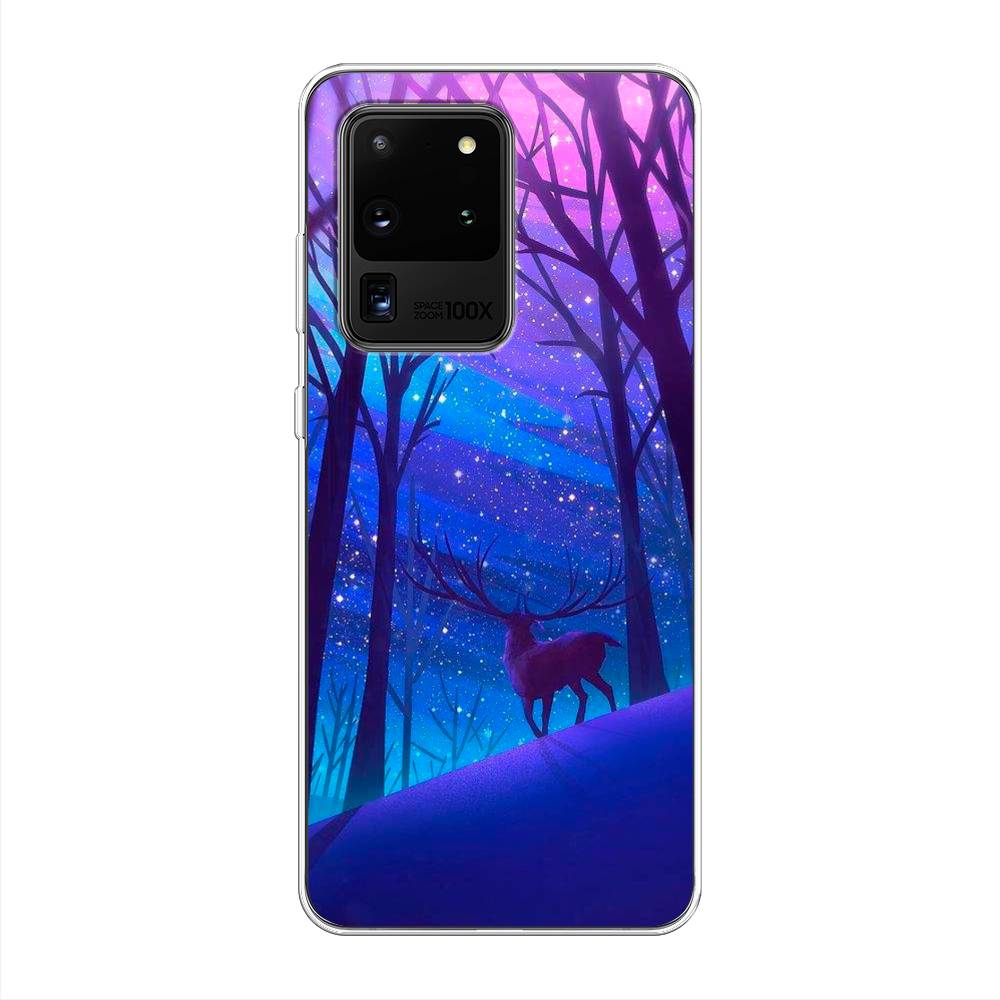 

Чехол Awog на Samsung Galaxy S20 Ultra "Северный олень", Разноцветный, 29450-2