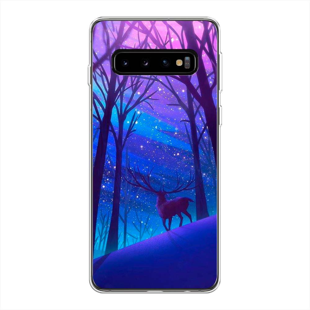 

Чехол Awog на Samsung Galaxy S10 Plus "Северный олень", Разноцветный, 27150-2