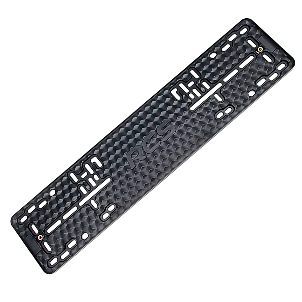 

Рамка номерного знака EZID-AUTO стандарт, черная, ABS-пластик, 1шт, RCS-light
