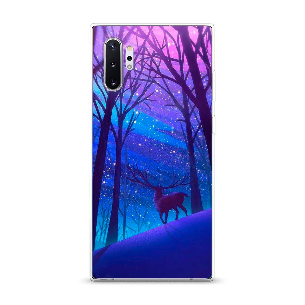 

Чехол Awog на Samsung Galaxy Note 10 Plus "Северный олень", Разноцветный, 28550-2