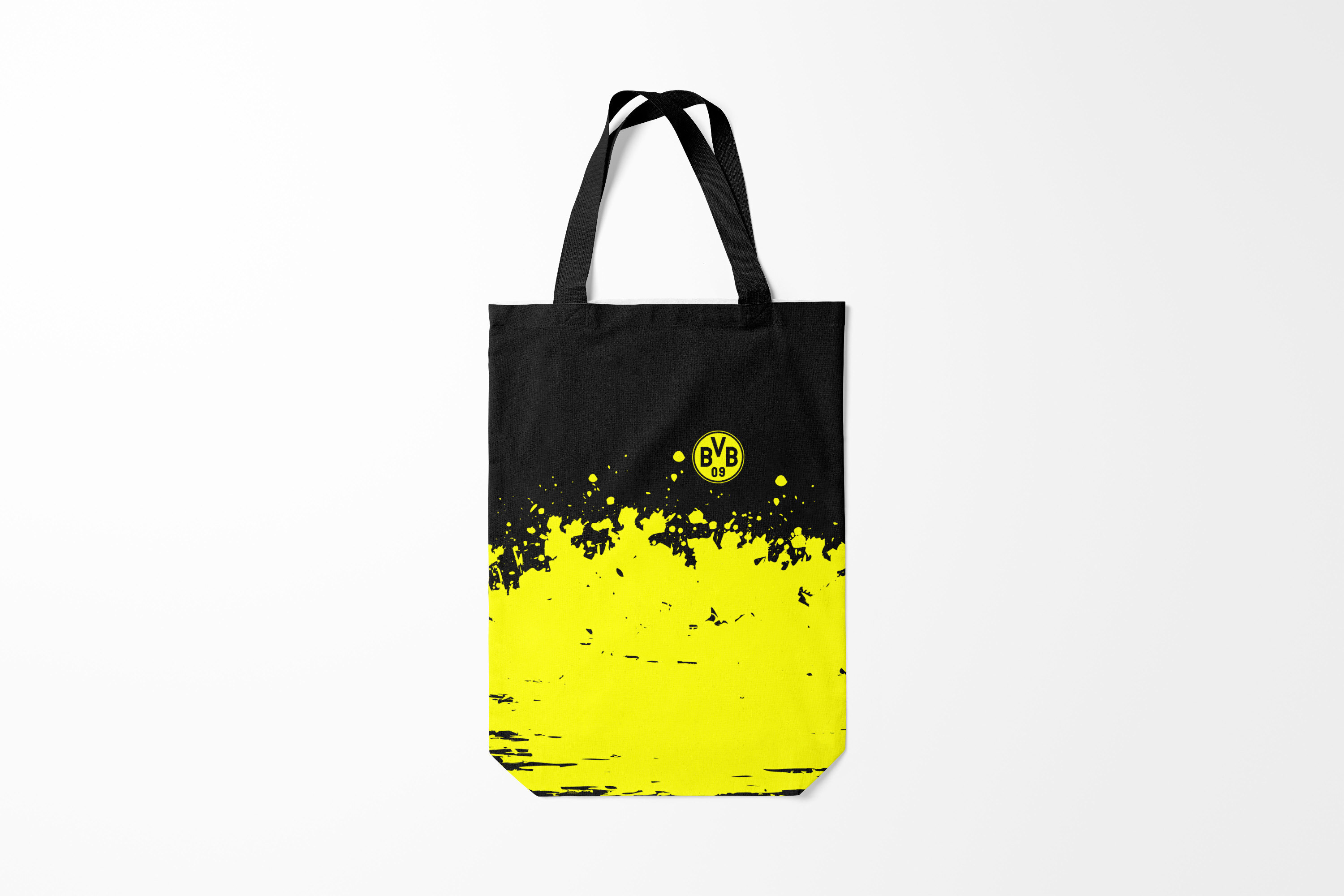 

Сумка шoппер унисекс Burnettie Borussia SPORT, черный, Borussia SPORT