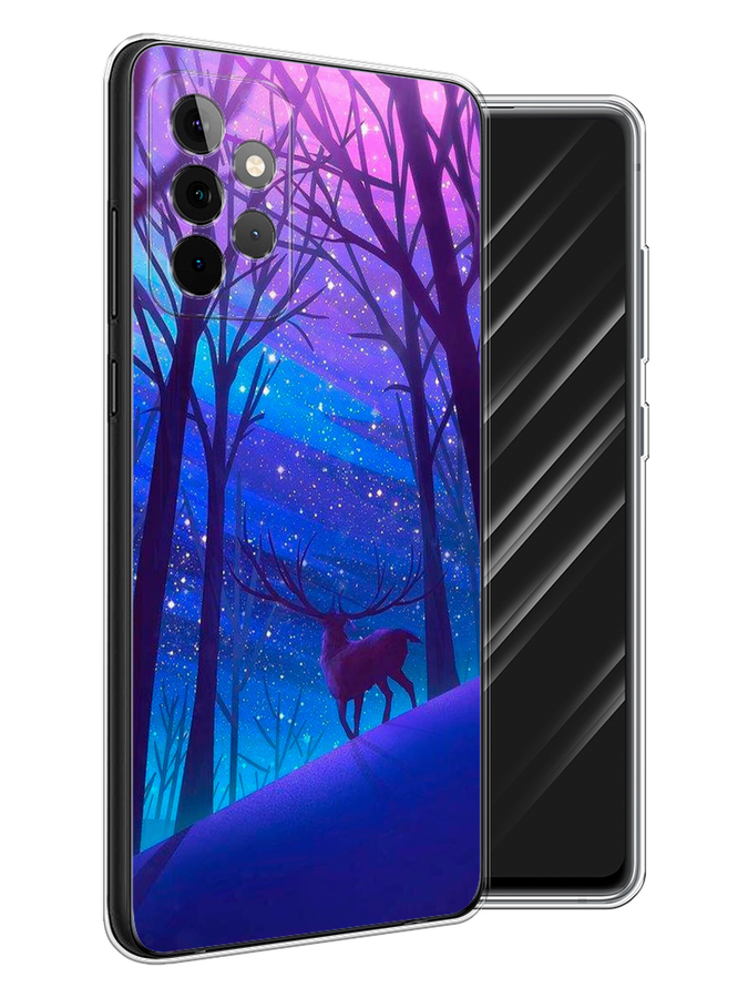 

Чехол Awog на Samsung Galaxy A72 / Самсунг A72 "Северный олень", Разноцветный, 2101950-2