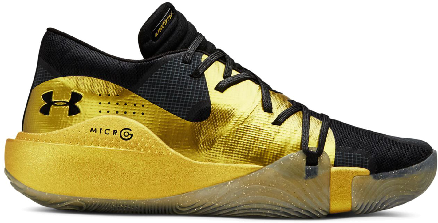 

Кроссовки мужские Under Armour Anatomix Spawn Low желтые 12.5 US, Anatomix Spawn Low